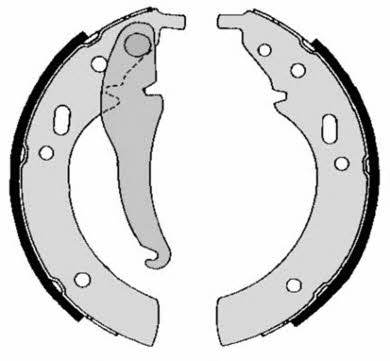 Колодки тормозные барабанные, комплект Brembo S 06 501