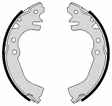 Колодки тормозные барабанные, комплект Brembo S 16 513