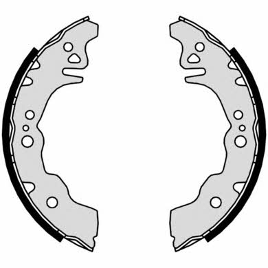 Колодки тормозные барабанные, комплект Brembo S 16 515