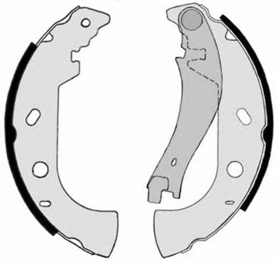 Колодки тормозные барабанные, комплект Brembo S 23 514