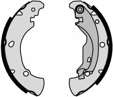 Колодки тормозные барабанные, комплект Brembo S 23 519