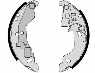 Колодки тормозные барабанные, комплект Brembo S 23 520