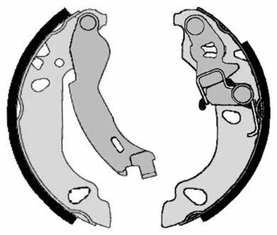 Колодки тормозные барабанные, комплект Brembo S 23 522