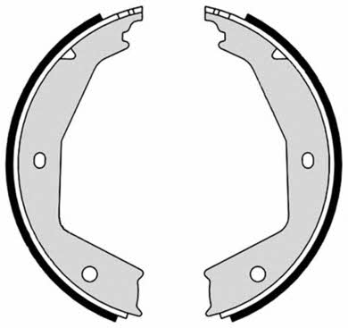 Колодки тормозные стояночного тормоза Brembo S 23 554