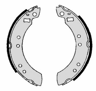 Колодки тормозные барабанные, комплект Brembo S 24 501