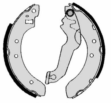 Колодки тормозные барабанные, комплект Brembo S 24 507