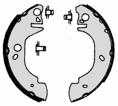 Колодки тормозные барабанные, комплект Brembo S 24 523