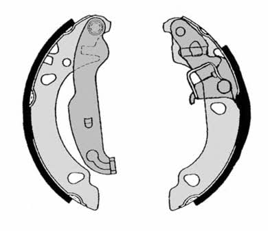 Колодки тормозные барабанные, комплект Brembo S 24 530