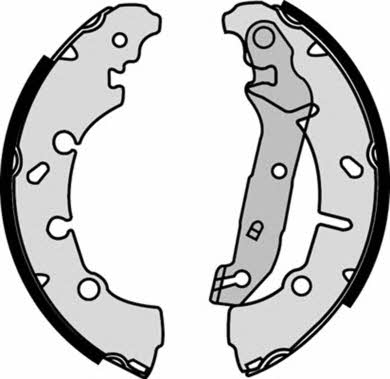 Колодки тормозные барабанные, комплект Brembo S 24 532