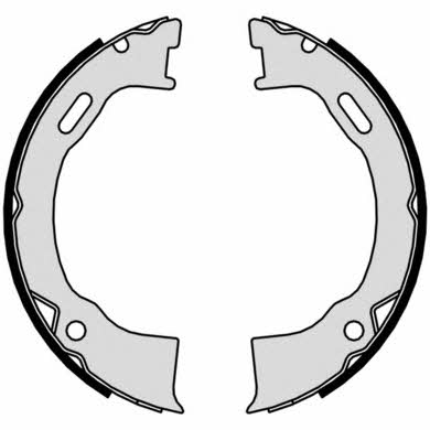 Колодки тормозные стояночного тормоза Brembo S 24 549