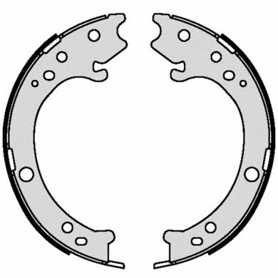 Колодки тормозные стояночного тормоза Brembo S 28 517