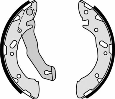 Колодки тормозные барабанные, комплект Brembo S 30 503