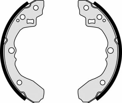 Колодки тормозные барабанные, комплект Brembo S 30 513