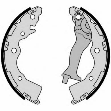 Колодки тормозные барабанные, комплект Brembo S 30 524