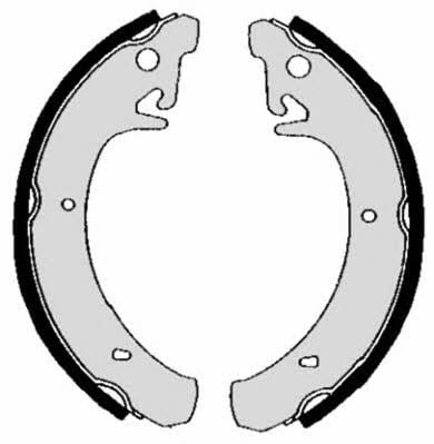 Колодки тормозные барабанные, комплект Brembo S 41 503