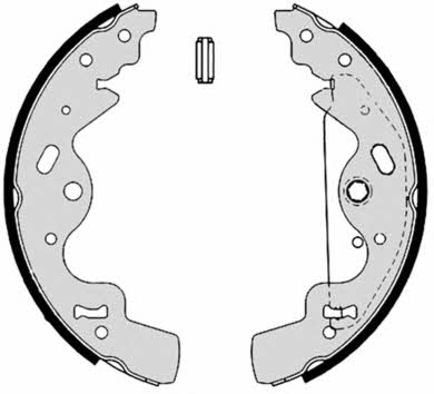 Колодки тормозные барабанные, комплект Brembo S 44 506
