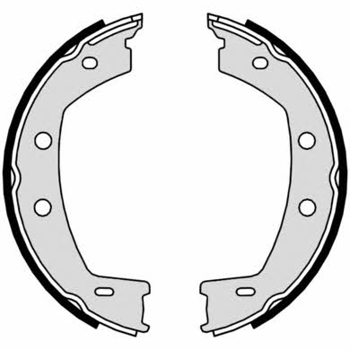 Колодки тормозные стояночного тормоза Brembo S 44 508