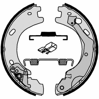 Колодки тормозные стояночного тормоза Brembo S 44 510