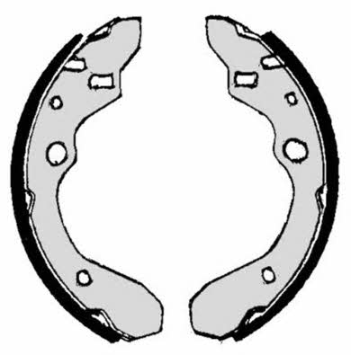 Колодки тормозные барабанные, комплект Brembo S 49 506