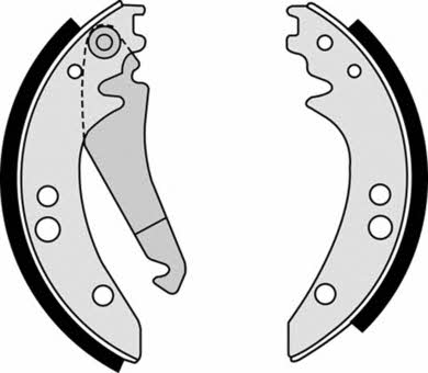 Колодки тормозные барабанные, комплект Brembo S 50 514