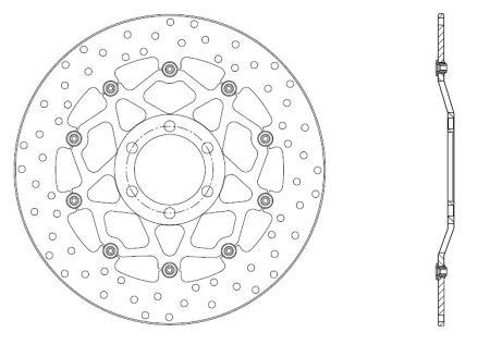 78B40896 Brembo Тормозной диск