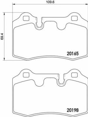 Купить Brembo P 02 003 по низкой цене в Украине!