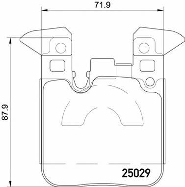 Купить Brembo P 06 087 по низкой цене в Украине!