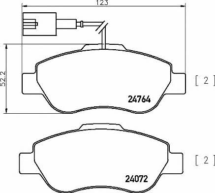 Купить Brembo P 24 150 по низкой цене в Украине!
