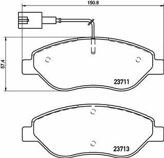 Купить Brembo P 23 145 по низкой цене в Украине!