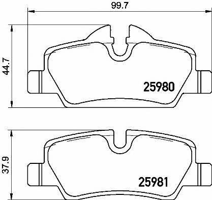 Купить Brembo P 06 090 по низкой цене в Украине!