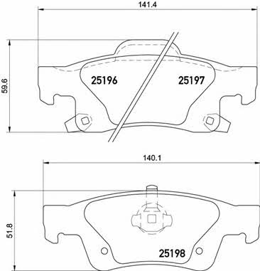 Купить Brembo P 37 016 по низкой цене в Украине!