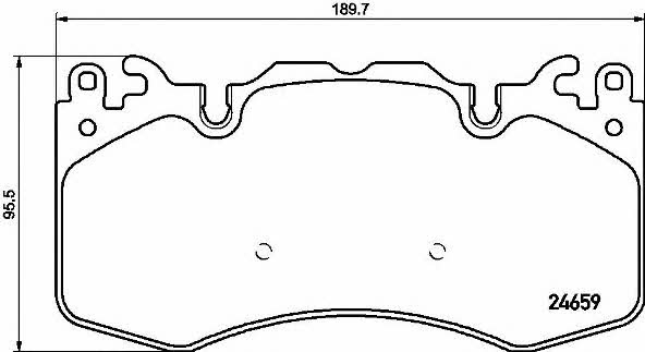 Купить Brembo P 44 023 по низкой цене в Украине!