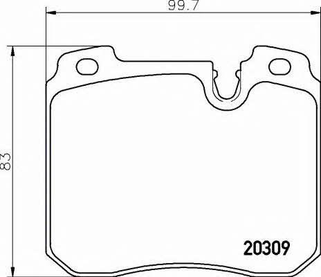 Brembo P 06 082 Гальмівні колодки, комплект P06082: Купити в Україні - Добра ціна на EXIST.UA!