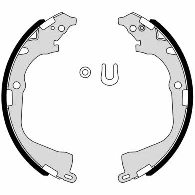 Колодки тормозные барабанные, комплект Brembo S 85 541