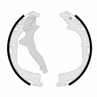Колодки тормозные барабанные, комплект Brembo S 85 542