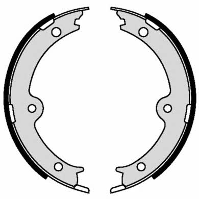 Колодки тормозные стояночного тормоза Brembo S 83 564