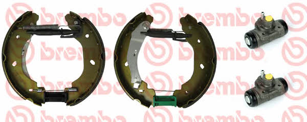 Колодки тормозные с цилиндрами, комплект Brembo K 24 068