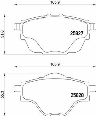 Купить Brembo P 61 124 по низкой цене в Украине!