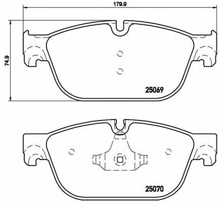 Купить Brembo P 61 115 по низкой цене в Украине!