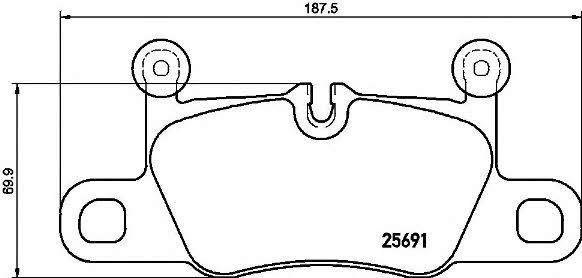 Купить Brembo P 65 031 по низкой цене в Украине!