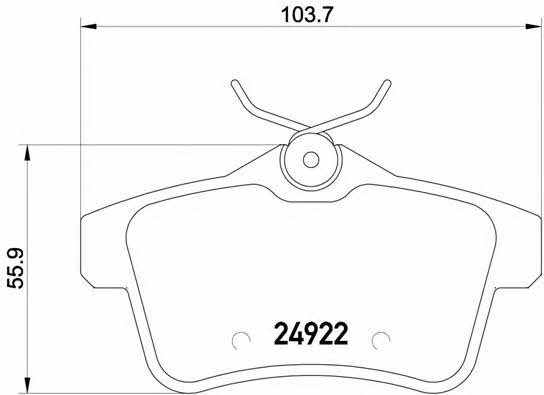 Купить Brembo P 61 114 по низкой цене в Украине!