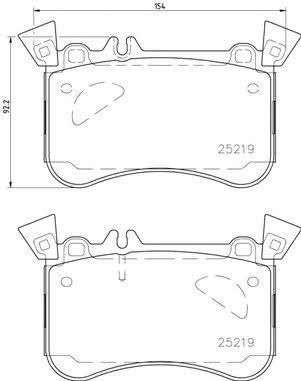 Купить Brembo P 50 121 по низкой цене в Украине!