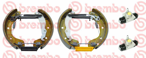 Колодки тормозные с цилиндрами, комплект Brembo K 59 042