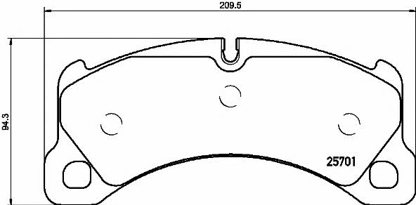 Купить Brembo P 65 033 по низкой цене в Украине!