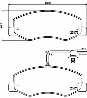Купить Brembo P 68 061 по низкой цене в Украине!