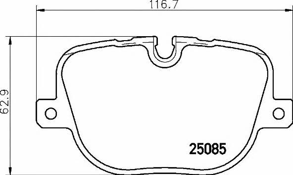 Купить Brembo P 44 025 по низкой цене в Украине!