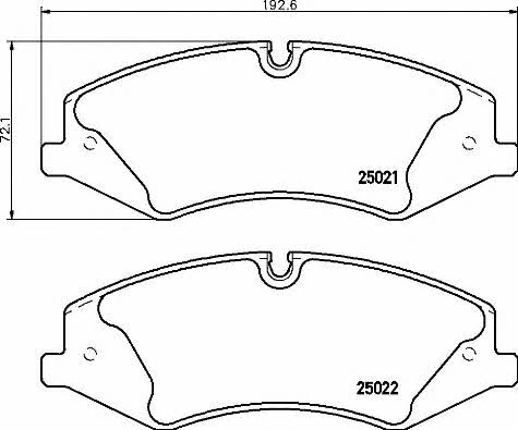 Купить Brembo P 44 024 по низкой цене в Украине!