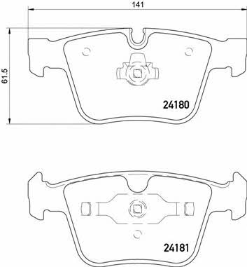 Купить Brembo P 50 116 по низкой цене в Украине!