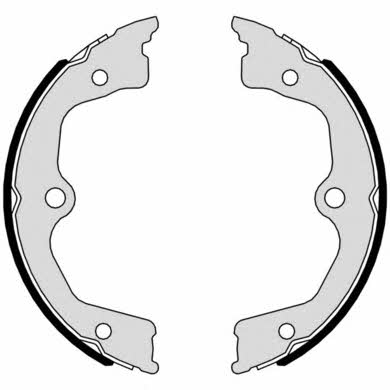 Колодки тормозные стояночного тормоза Brembo S 28 518