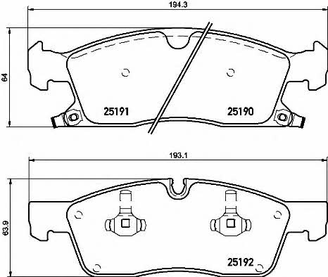Купить Brembo P 37 015 по низкой цене в Украине!